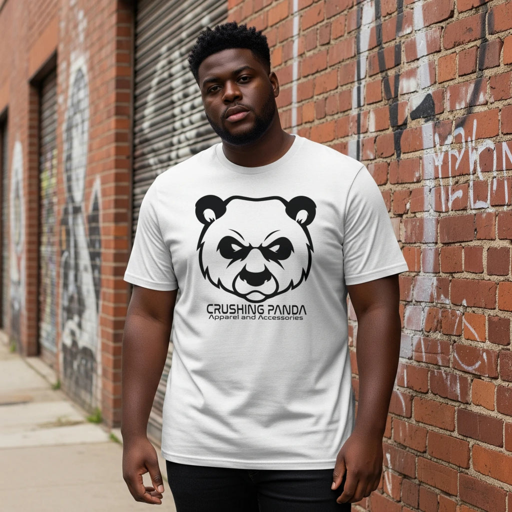 Crushing Panda Adult 3/4-Sleeve Baseball Jersey