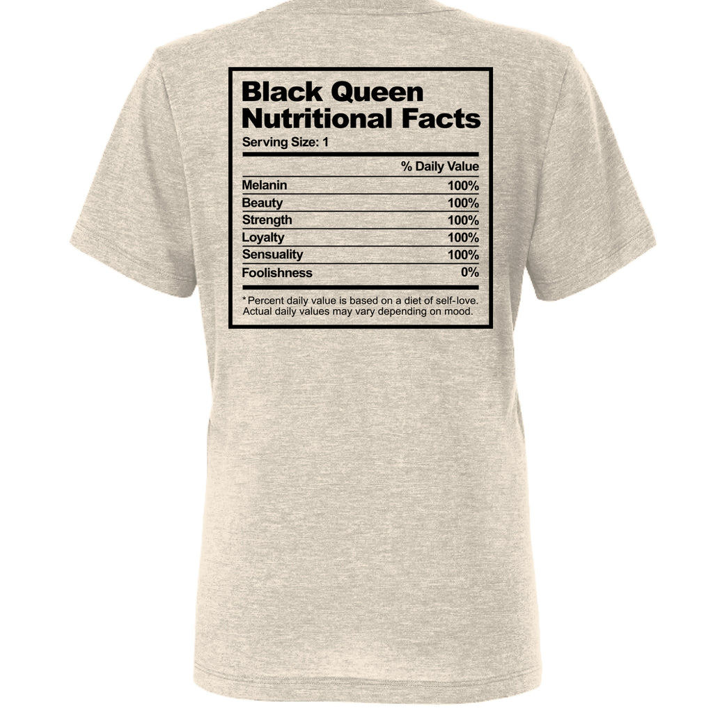 Solid Natural Triblend - BACK