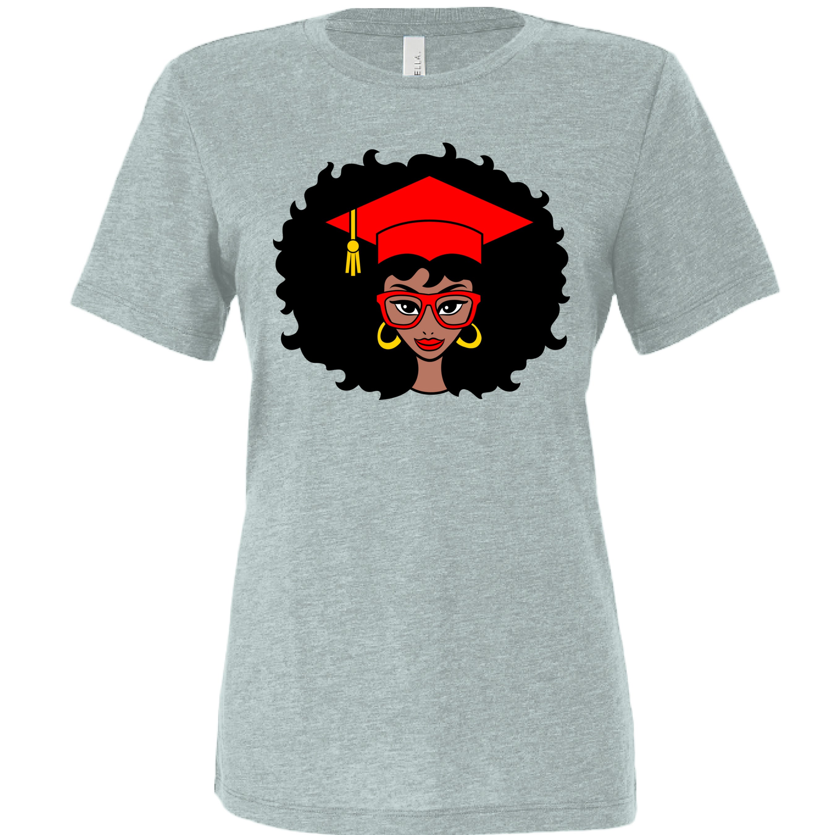 Dusty Blue Triblend - FRONT